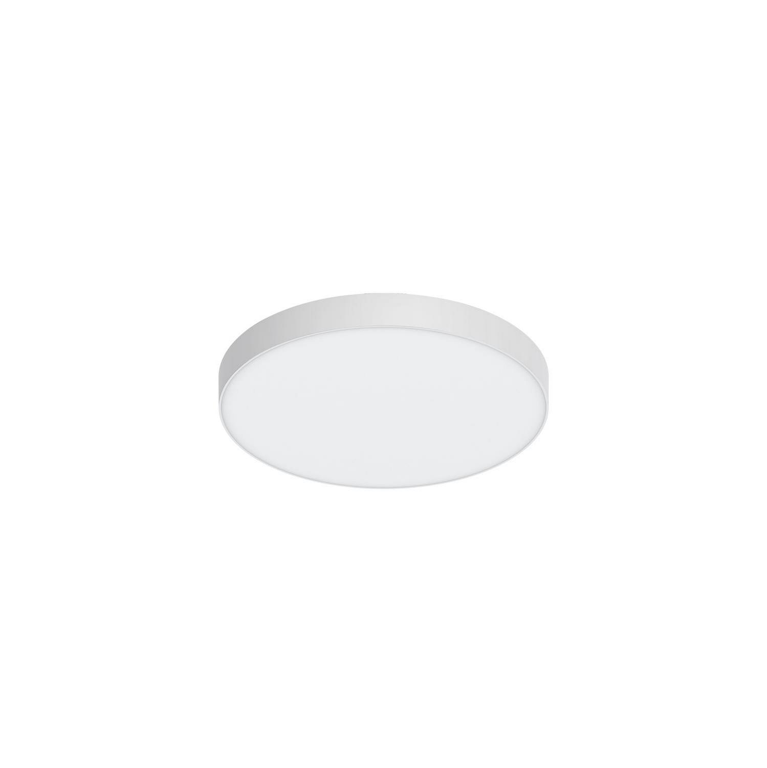 White LED Flush Mount from the Brim Collection