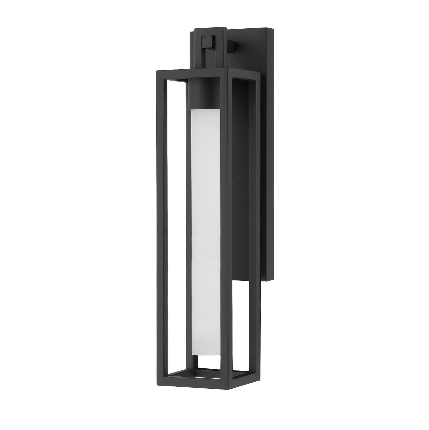 LED Outdoor Wall Sconce by AFX Lighting - Avery Collection, Black Finish - AVRW0727LAJUDBK