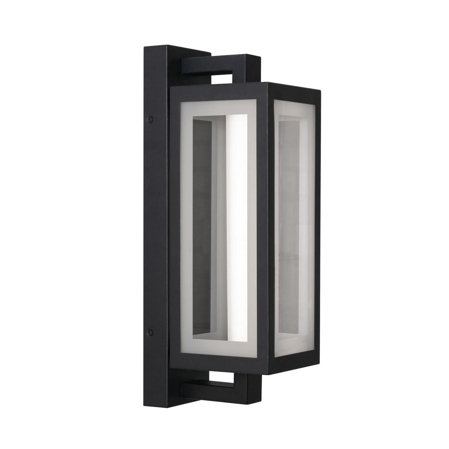 LED Outdoor Wall Sconce by AFX Lighting - Blake Collection, Black Finish - BLKW0718LAJUDBK