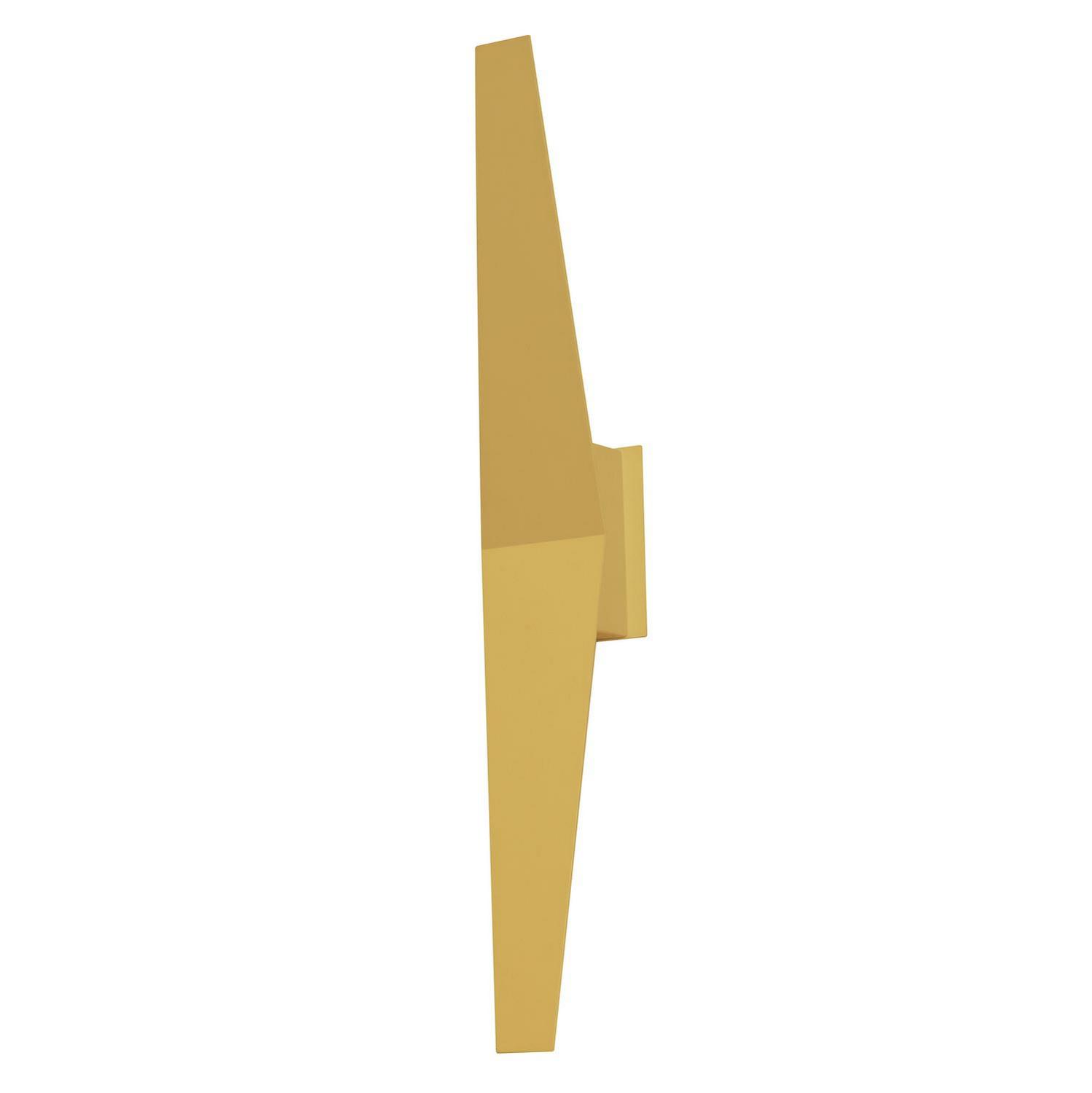 LED Wall Sconce by AFX Lighting - Brink Collection, Gold Finish - BRKS0424LAJUDGD