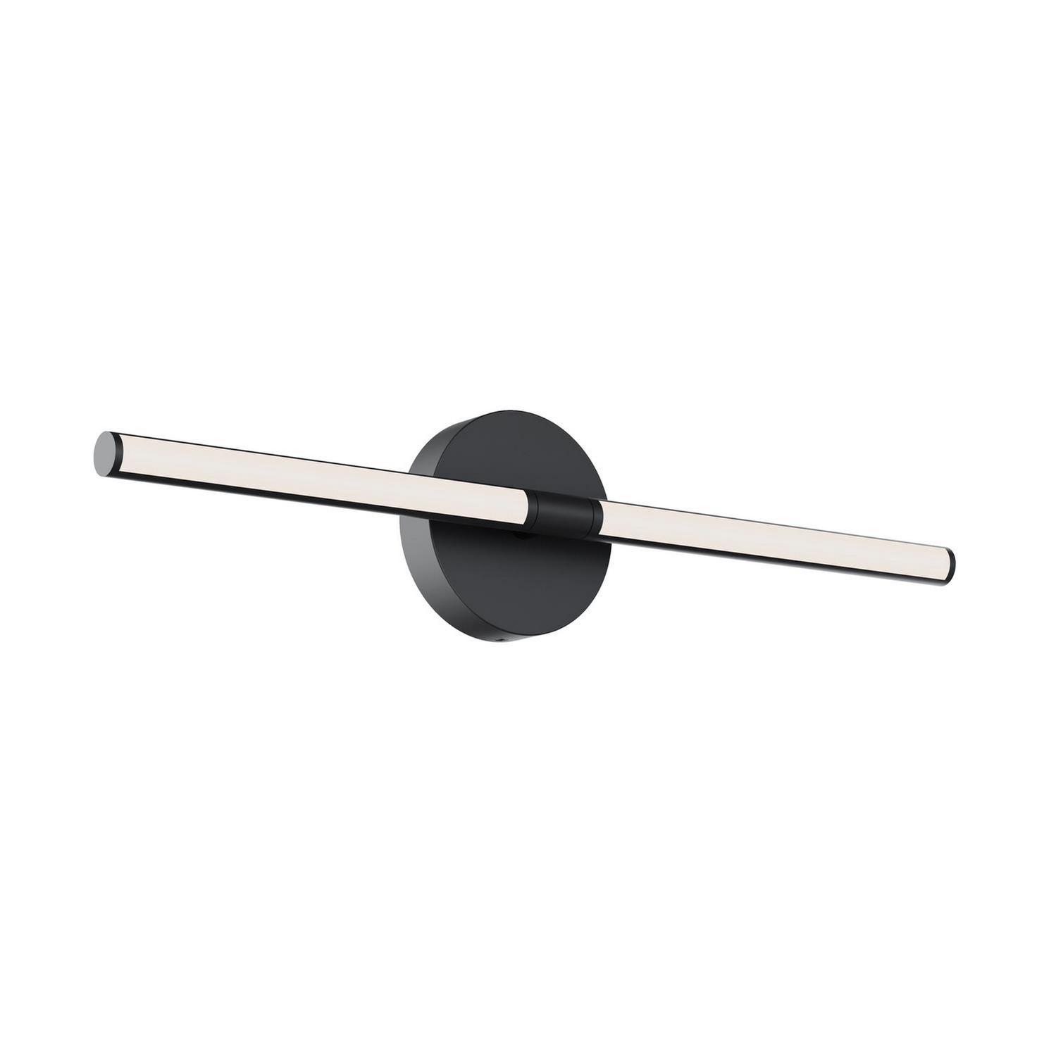 LED Vanity by AFX Lighting - Chicago Collection, Black Finish - CHIV2403LAJUDBK