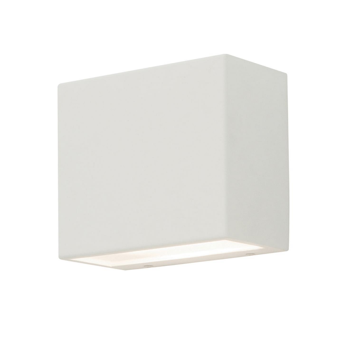LED Outdoor Wall Sconce by AFX Lighting - Dakota Collection, White Finish - DKTW0504LAJUDWH