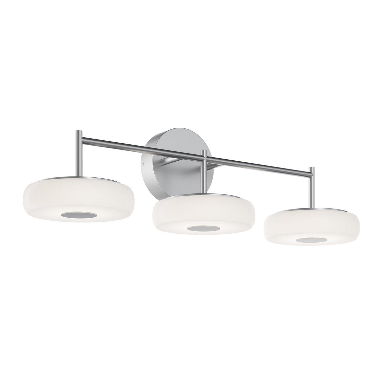 LED Vanity by AFX Lighting - June Collection, Satin Nickel Finish - JUNV3008LAJUDSN