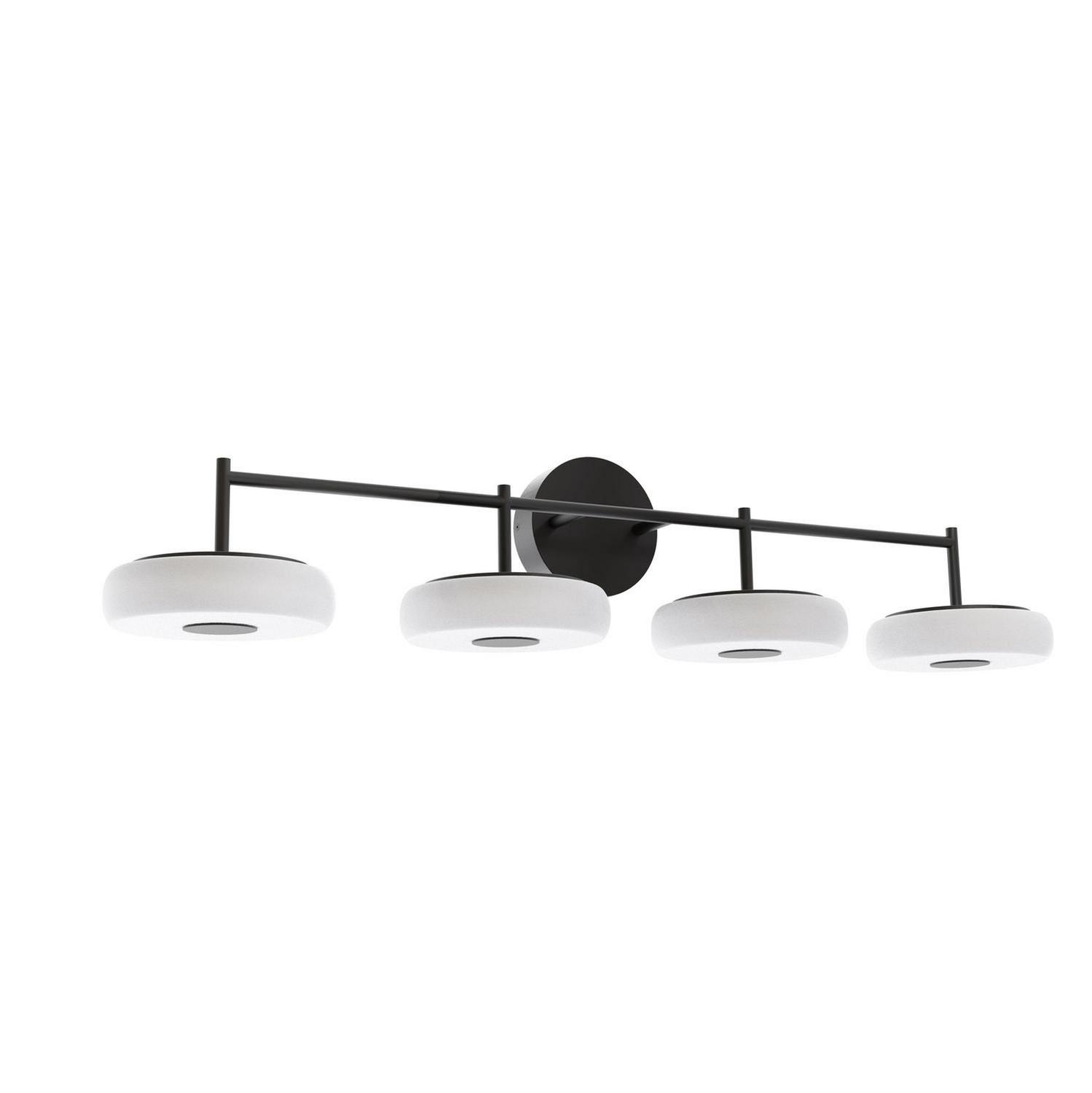 LED Vanity by AFX Lighting - June Collection, Black Finish - JUNV4108LAJUDBK