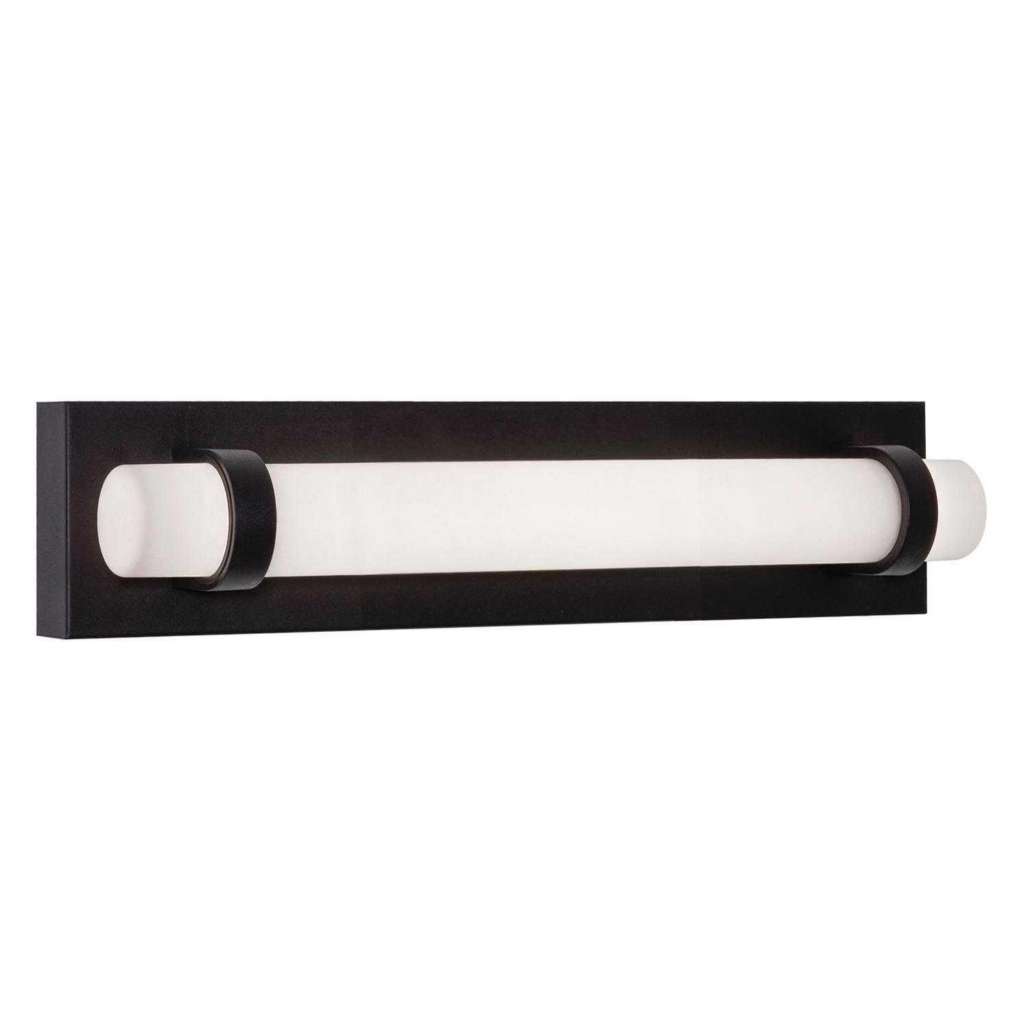 LED Vanity by AFX Lighting - Miami Collection, Black Finish - MIAV1804LAJUDBK
