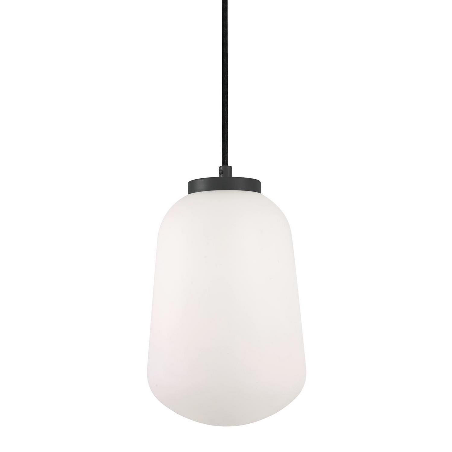LED Pendant by AFX Lighting - Olivia Collection, Black Finish - OLIP07LAJUDBK