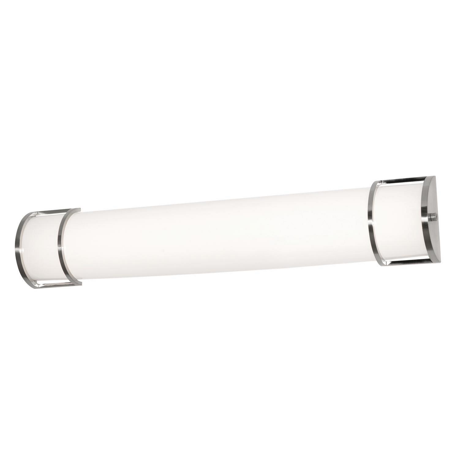 LED Vanity by AFX Lighting - Pacific Collection, Satin Nickel Finish - PCV2406LAJENSN