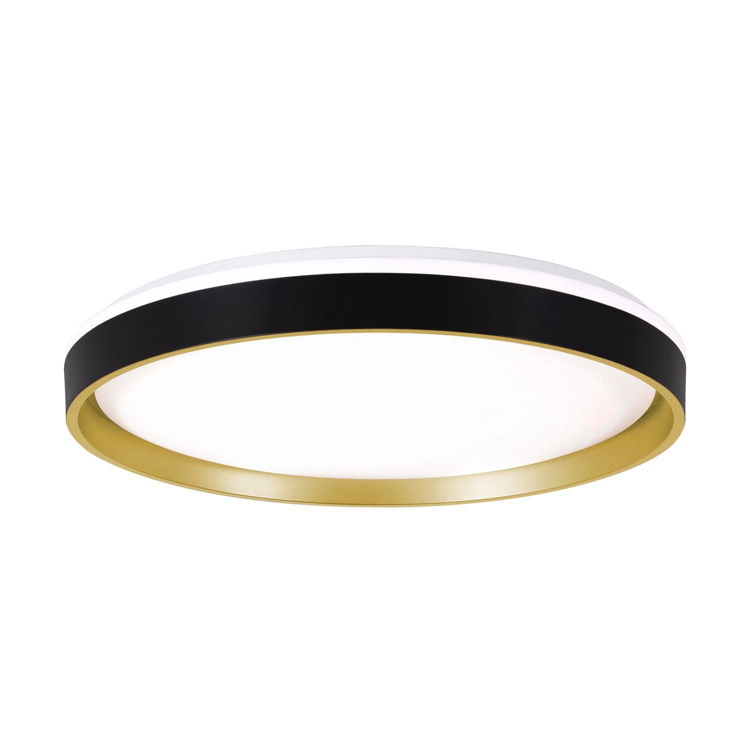 LED Flush Mount by AFX Lighting - Rana Collection, Black Finish - RNAF19LAJD1BK