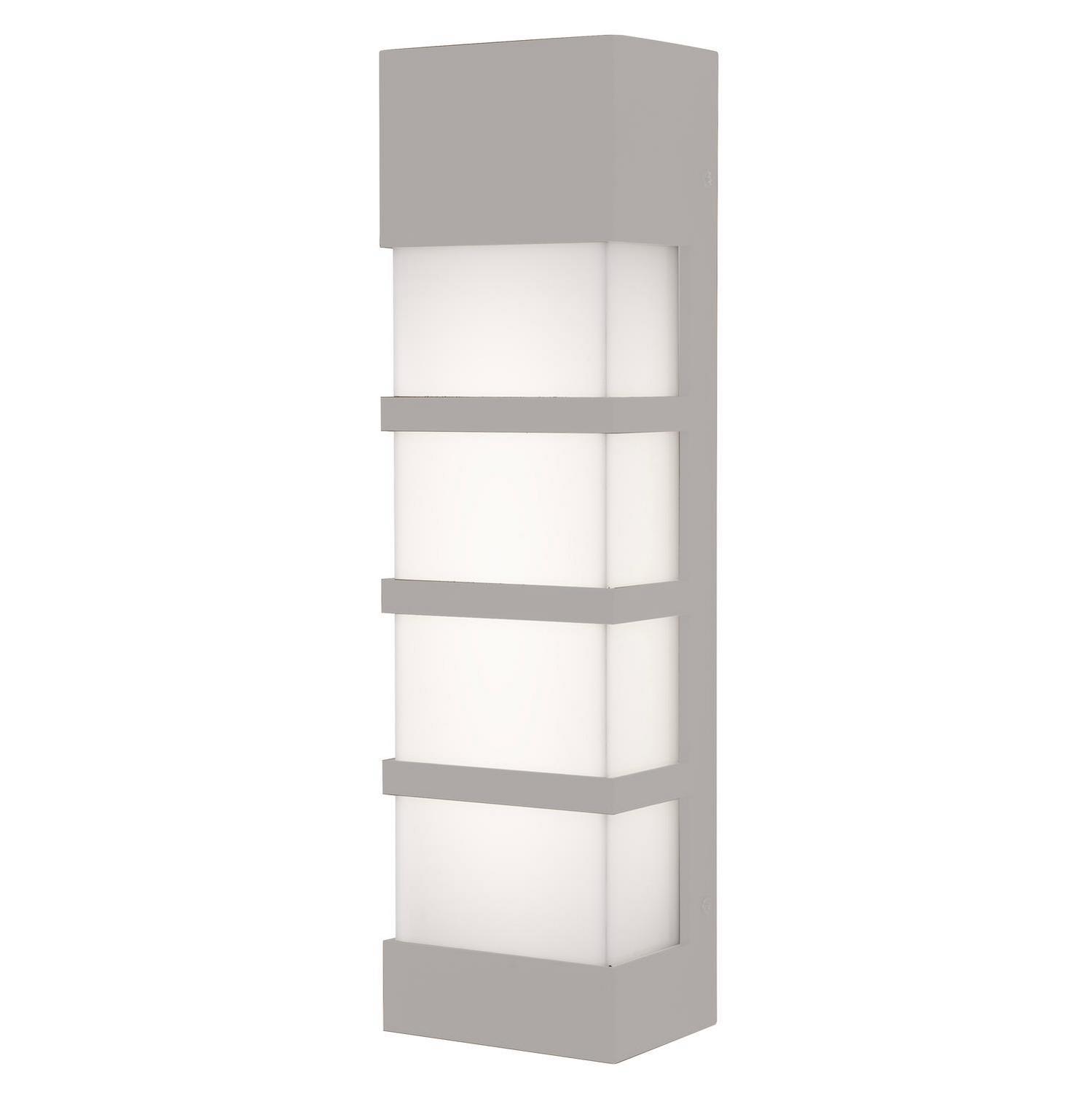 LED Outdoor Wall Sconce by AFX Lighting - State Collection, Textured Grey Finish - SEW0517LAJUDTG