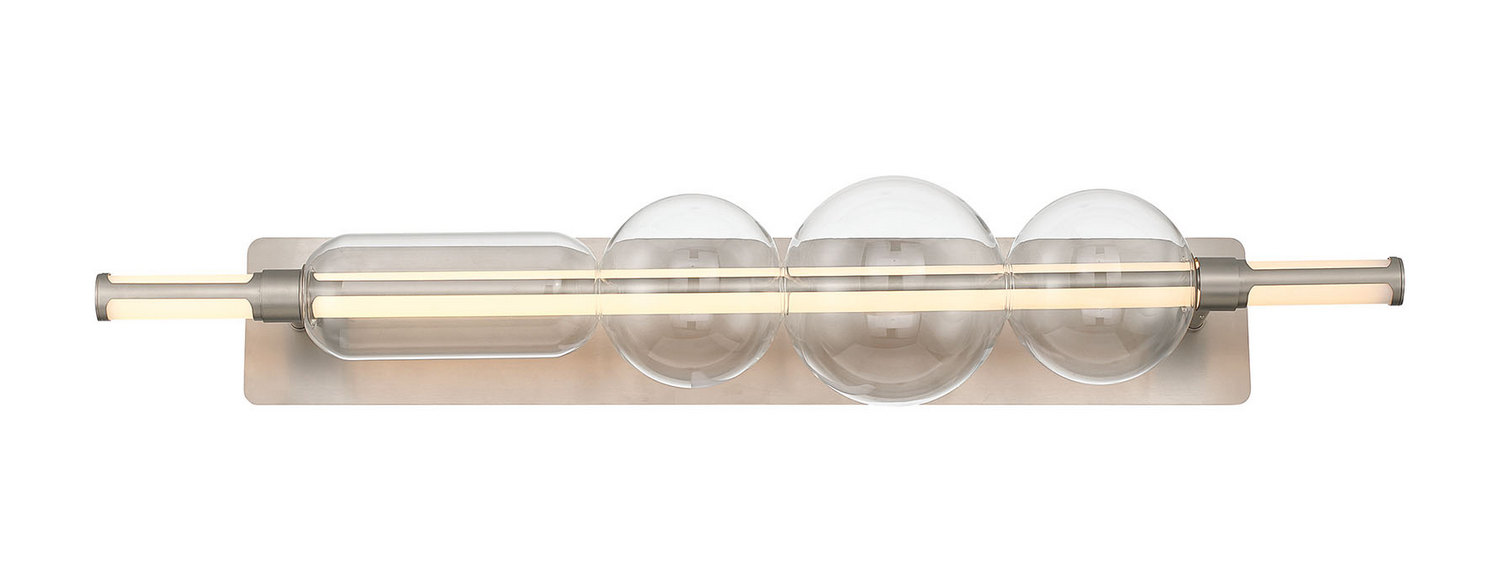 Eurofase 50051-021 Lucent LED 40 inch Satin Nickel Vanity Light Wall Light