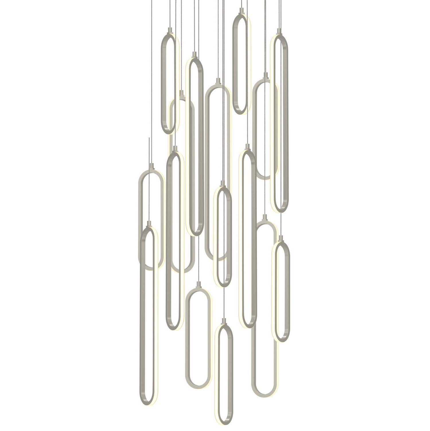 LED Pendant by AFX Lighting - Sienna Collection, Painted Nickel Finish - SIEP99LAJD1NPRND16