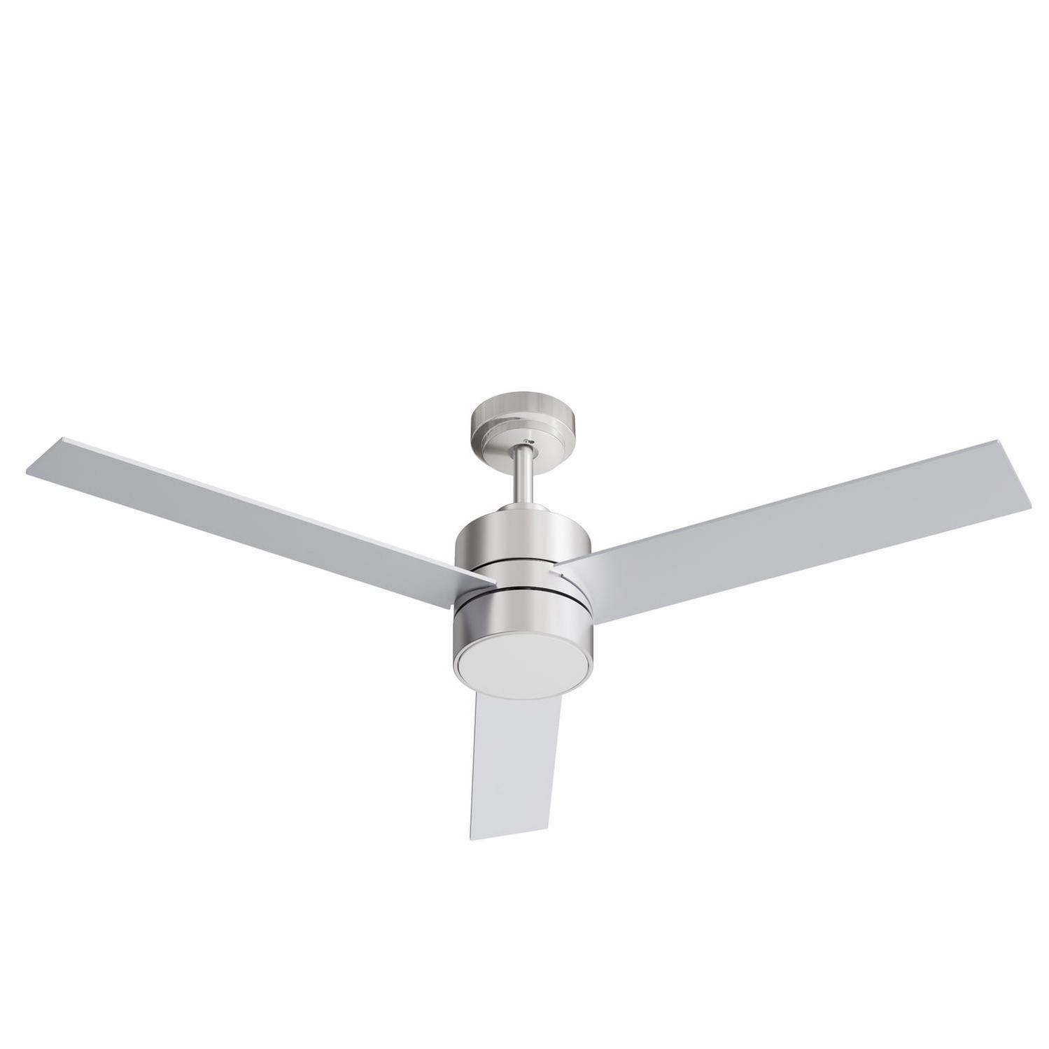 52" Ceiling Fan by AFX Lighting - Santo Collection, Satin Nickel Finish - SNTN523LACSNSL