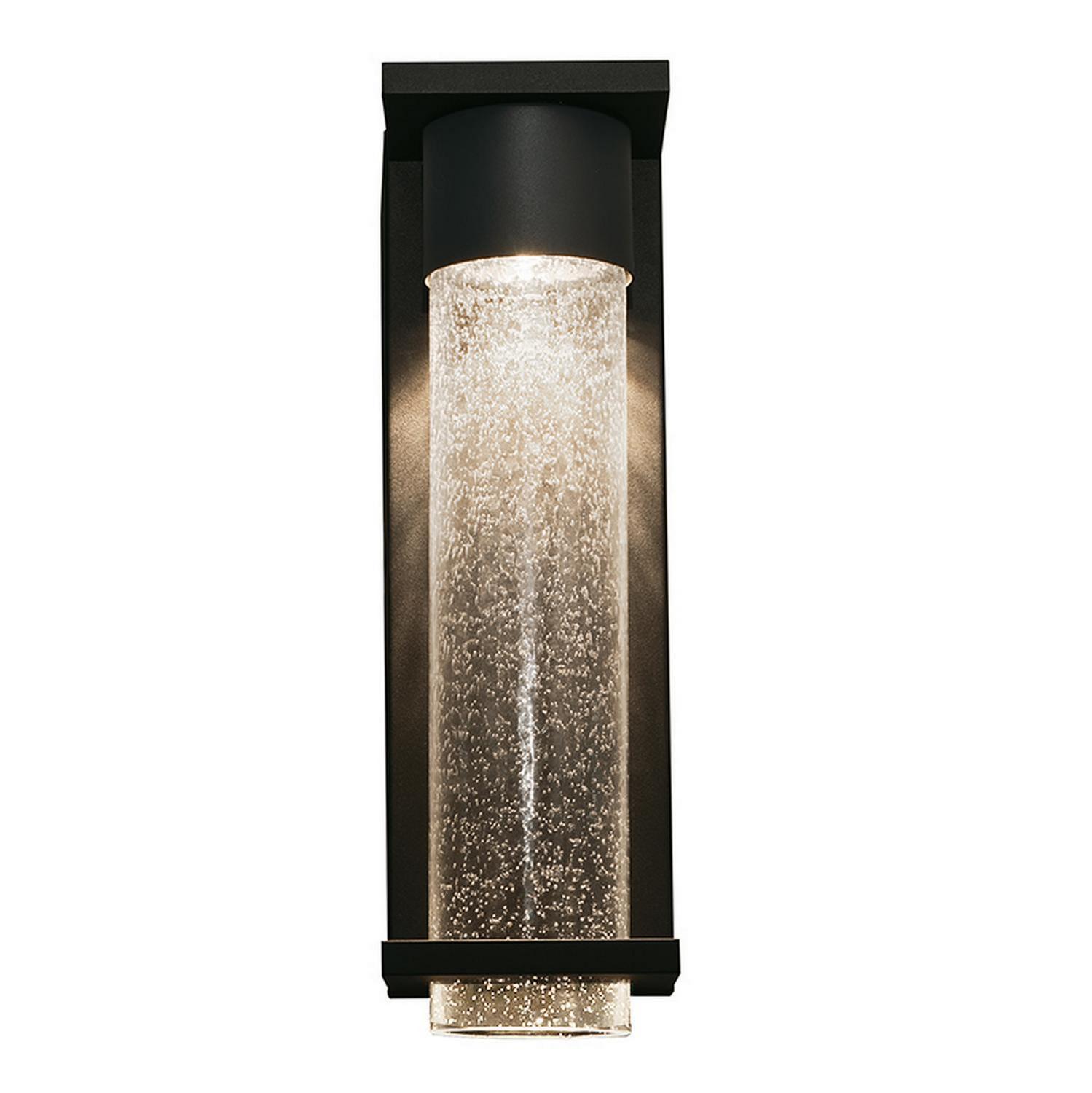 LED Outdoor Wall Sconce by AFX Lighting - Vasari Collection, Black Finish - VSRW0517LAJUDBK