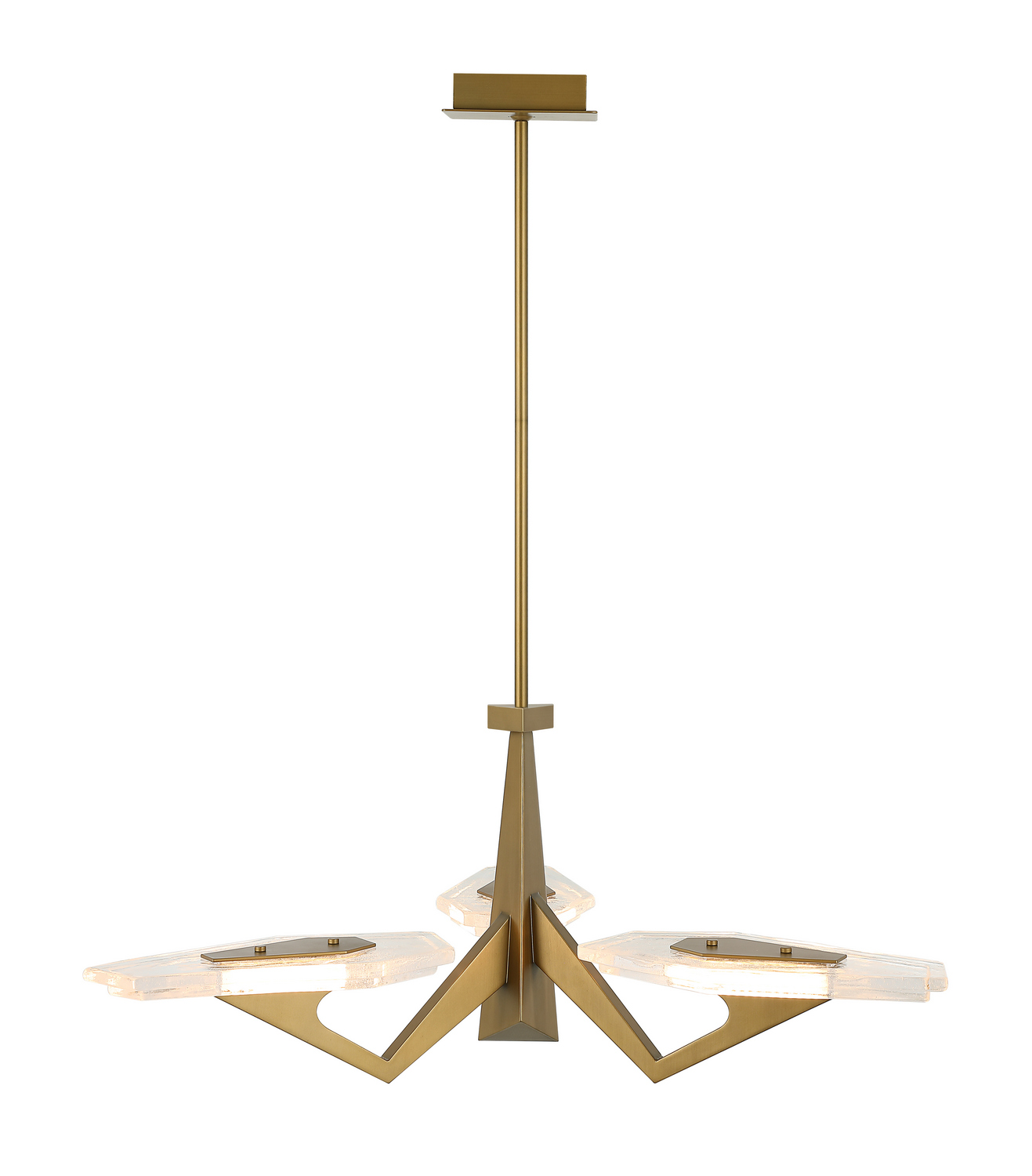 Varaluz 530P03BK Down the Wrong Path 3 Light 31.82 inch Brass Kisser Pendant Ceiling Light