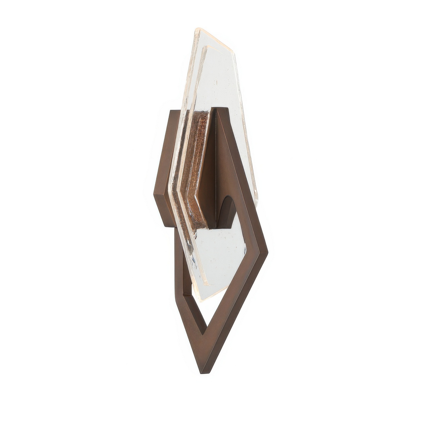 Varaluz 530W01BG Down the Wrong Path 1 Light 9.5 inch Brontourage Wall Sconce Wall Light