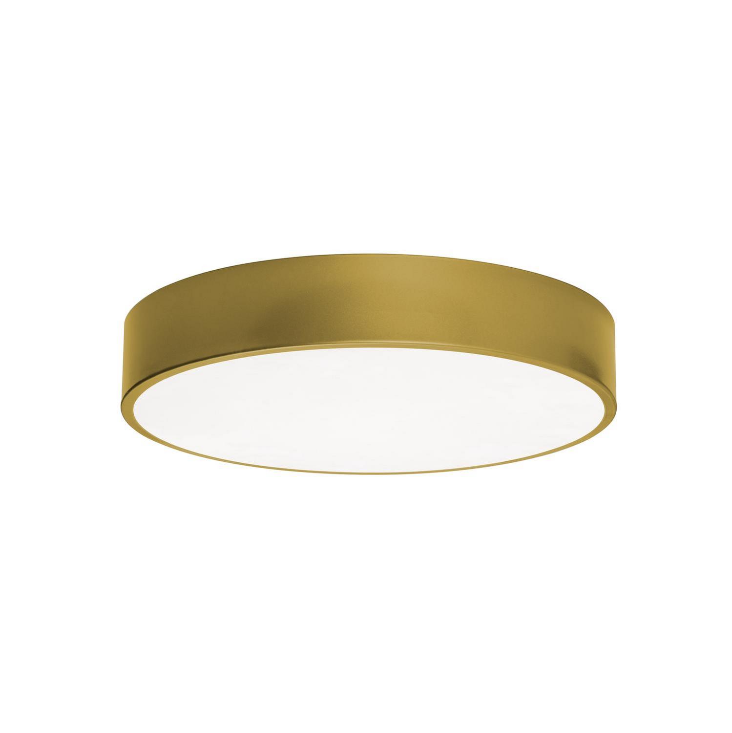 LED Flush Mount by AFX Lighting - Bailey Collection, Light Antique Brass Finish - BAYF14LAJUDLB