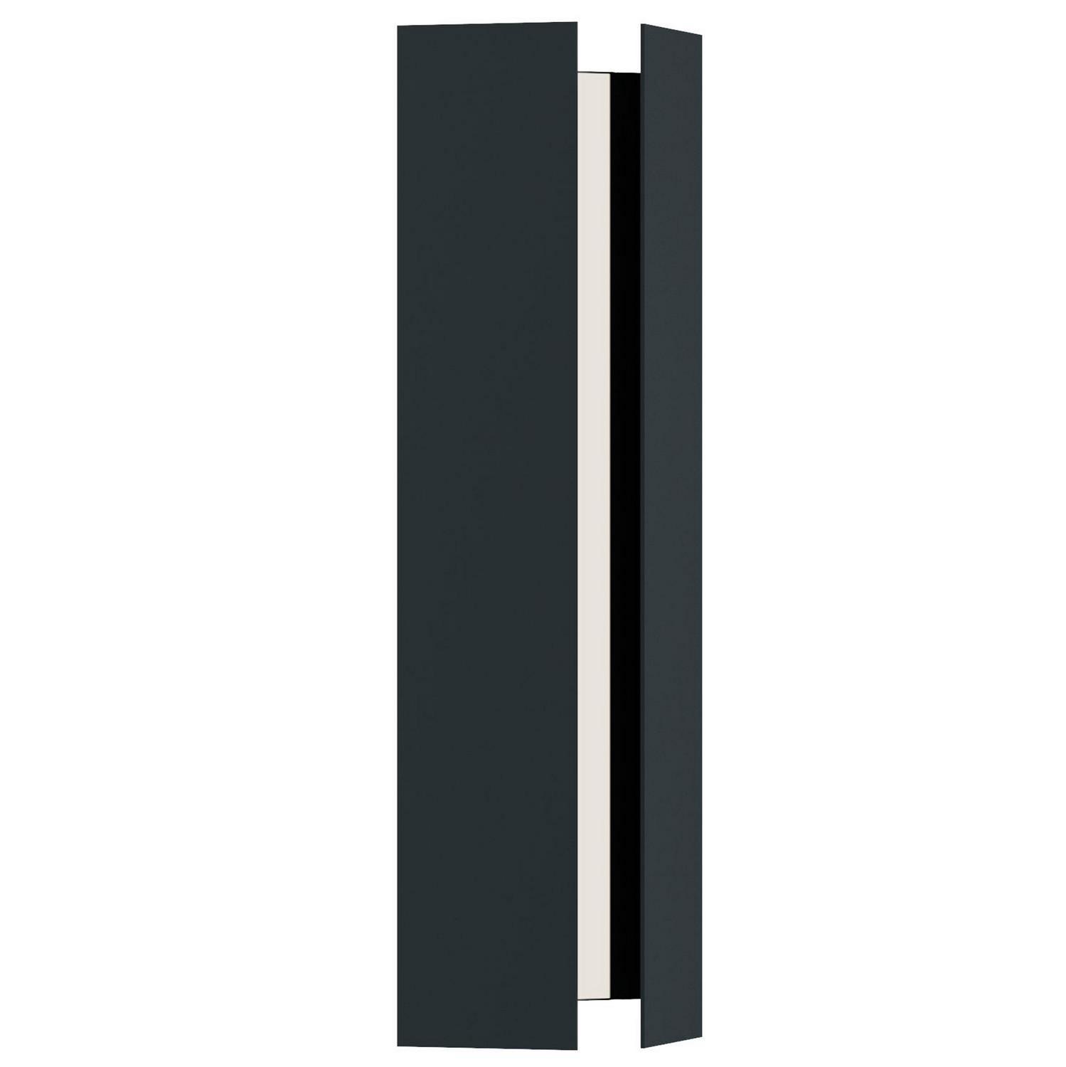 LED Outdoor Wall Sconce by AFX Lighting - Ryan Collection, Black Finish - RYNW0618LAJUDBK-BB