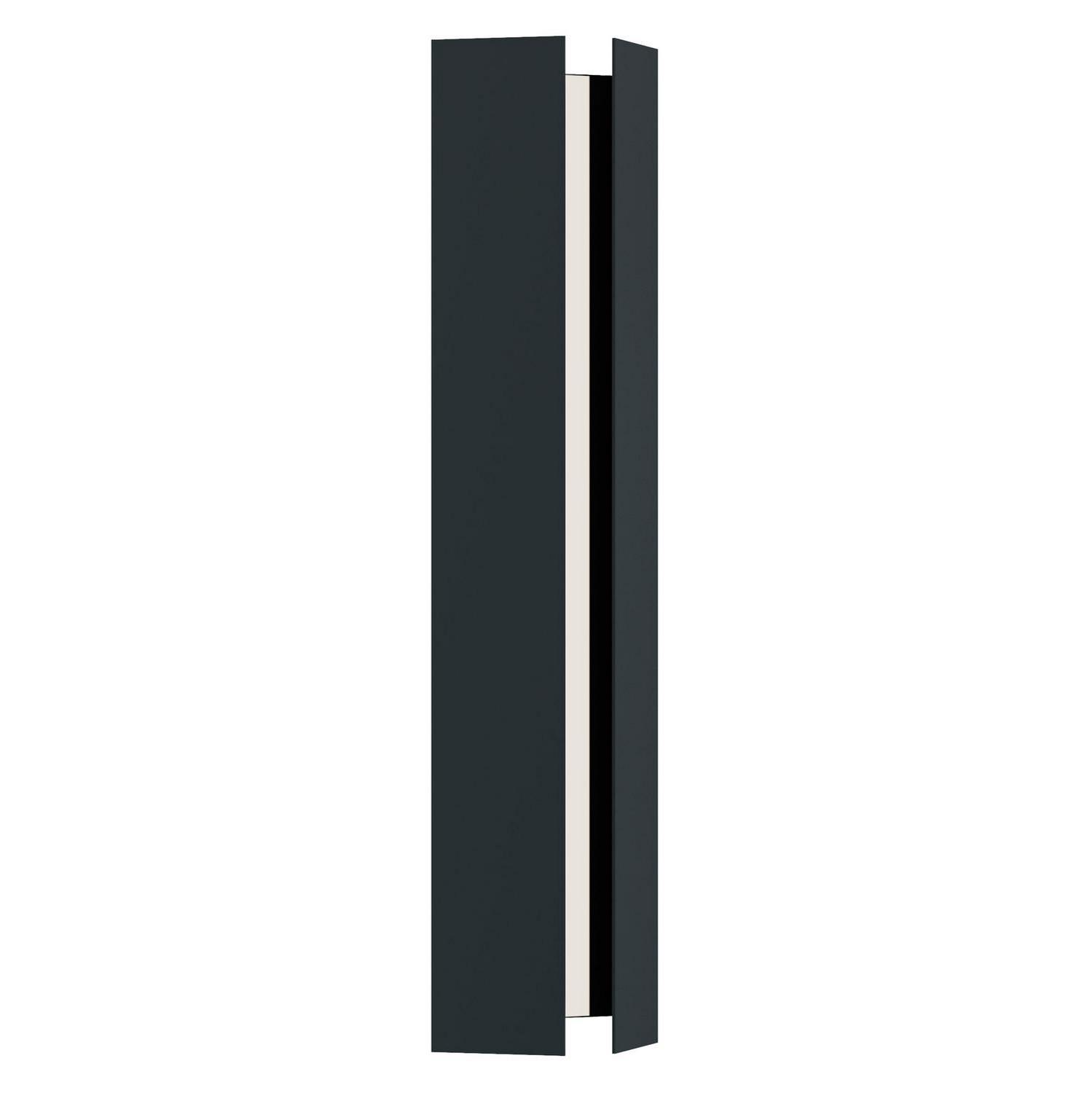 LED Outdoor Wall Sconce by AFX Lighting - Ryan Collection, Black Finish - RYNW0624LAJUDBK-BB