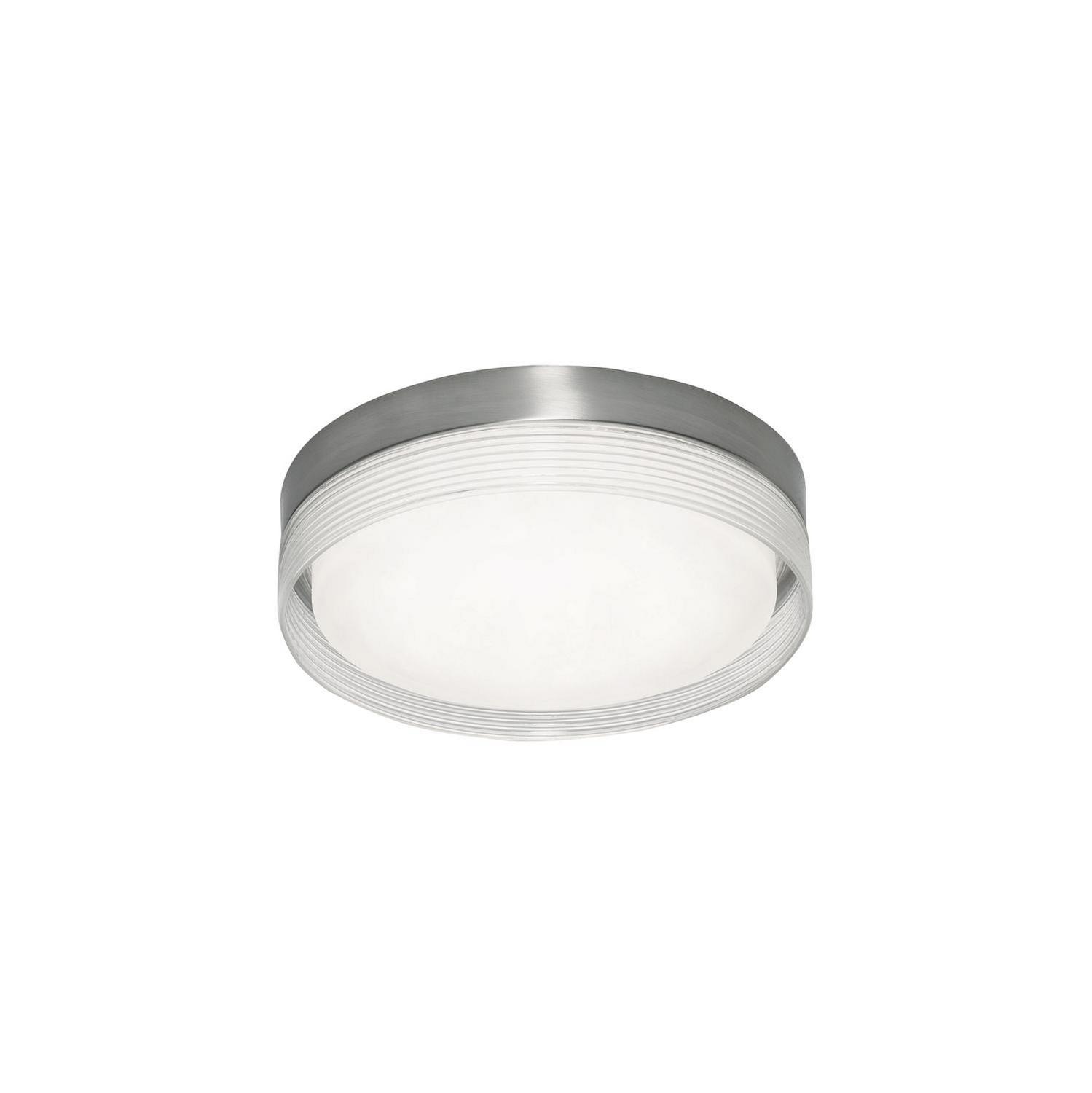 LED Flush Mount by AFX Lighting - Tribeca Collection, Satin Nickel Finish - TRBF16LAJUDSN