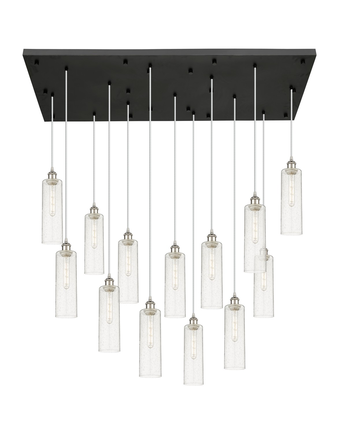 13 Light Pendant by Innovations - Downtown Urban Collection, Polished Nickel Finish - 154BK-B-13P-PN-G434-12SDY