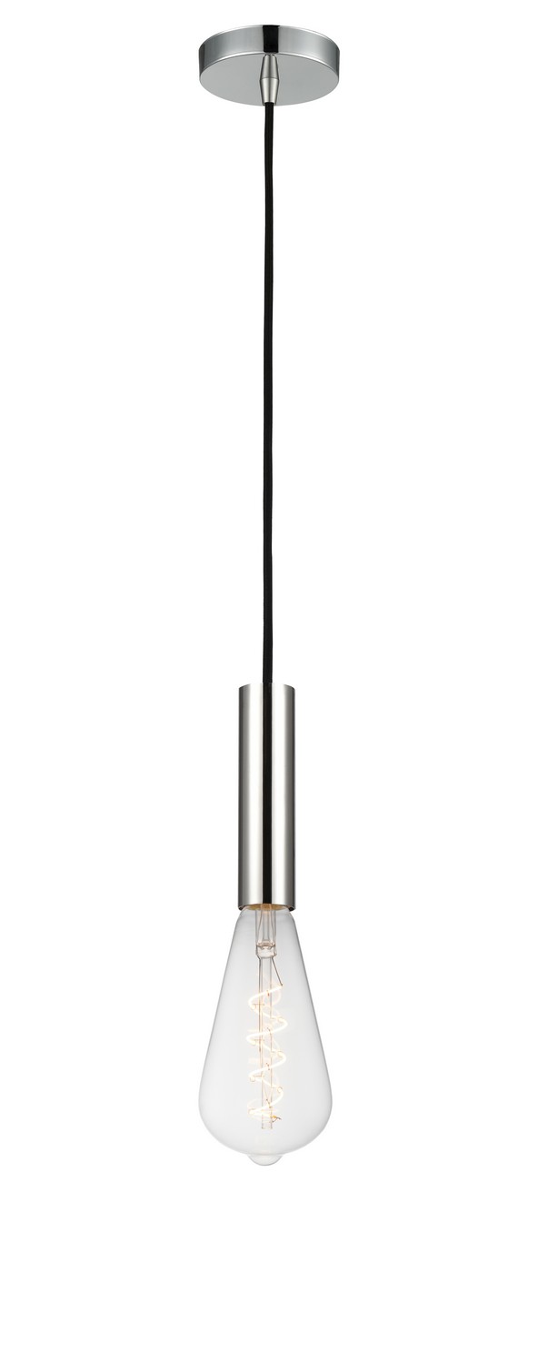 One Light Mini Pendant by Innovations - Auralume Collection, Polished Chrome Finish - 198-1P-PC