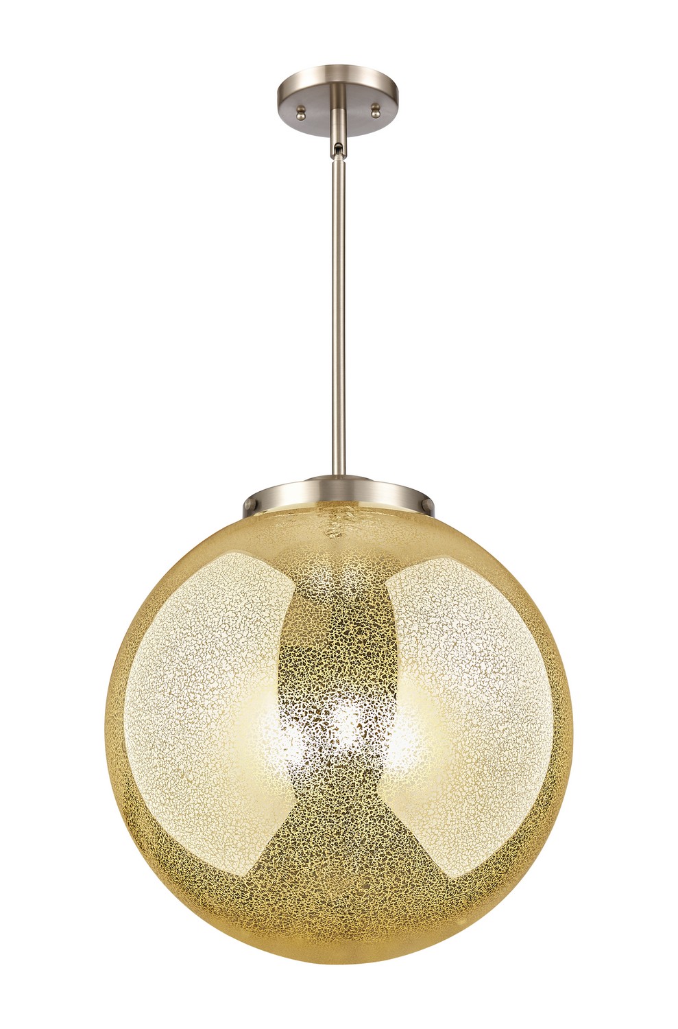Three Light Pendant by Innovations - Essex Collection, Brushed Satin Nickel Finish - 221-3S-SN-G208-16