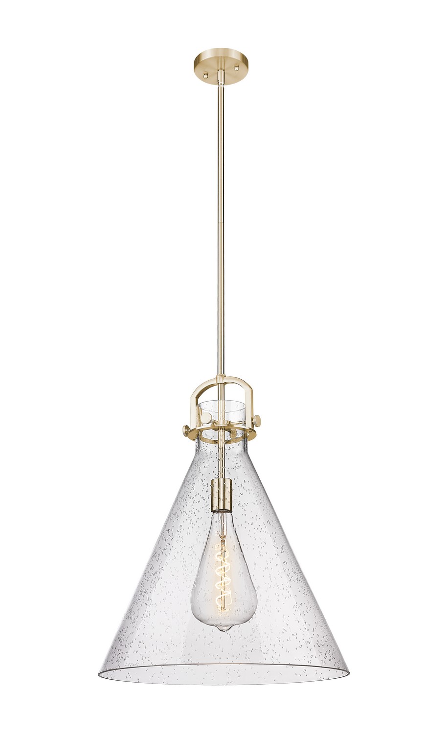 One Light Pendant by Innovations - Downtown Urban Collection, Champagne Bronze Finish - 410-1SL-CB-G411-18SDY