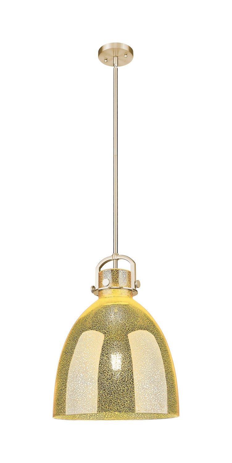 One Light Pendant by Innovations - Downtown Urban Collection, Champagne Bronze Finish - 410-1SL-CB-G412-14ME