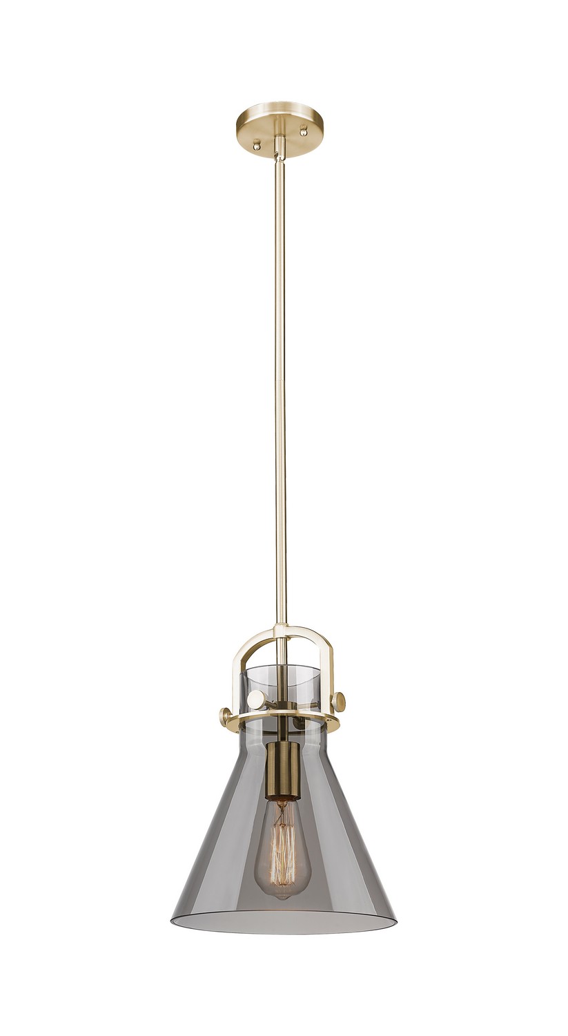 One Light Mini Pendant by Innovations - Downtown Urban Collection, Champagne Bronze Finish - 410-1SM-CB-G411-10SM