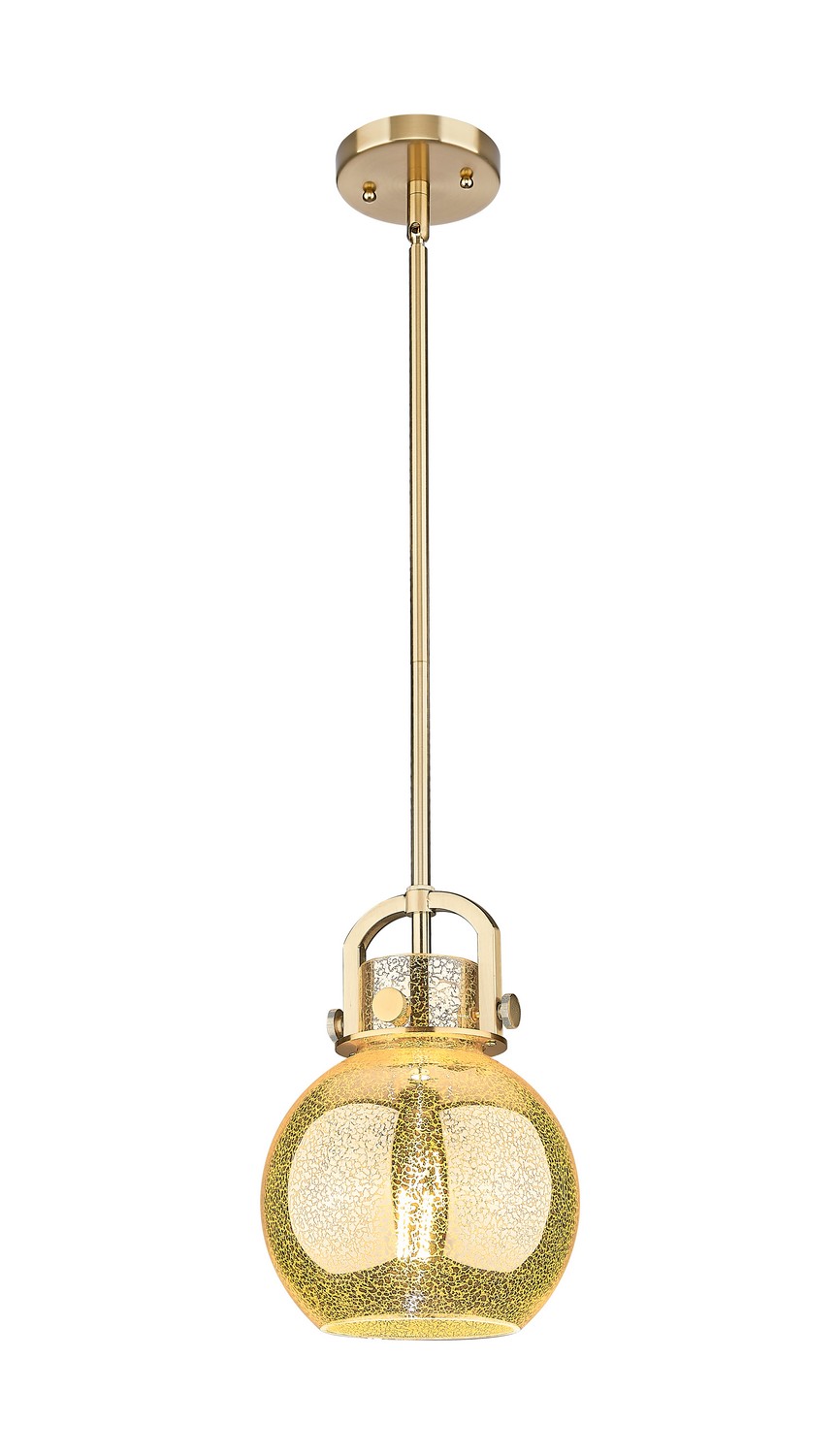 One Light Mini Pendant by Innovations - Downtown Urban Collection, Champagne Bronze Finish - 410-1SS-CB-G410-8ME