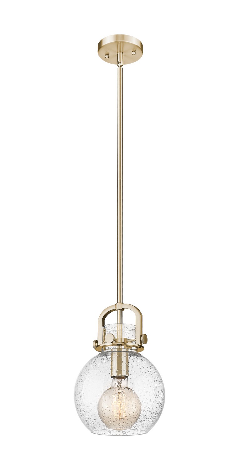 One Light Mini Pendant by Innovations - Downtown Urban Collection, Champagne Bronze Finish - 410-1SS-CB-G410-8SDY