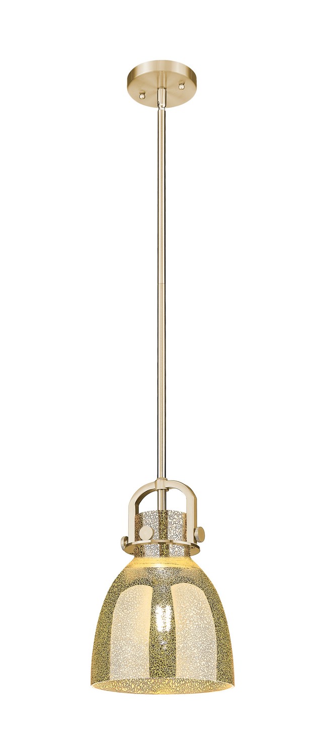 One Light Mini Pendant by Innovations - Downtown Urban Collection, Champagne Bronze Finish - 410-1SS-CB-G412-8ME