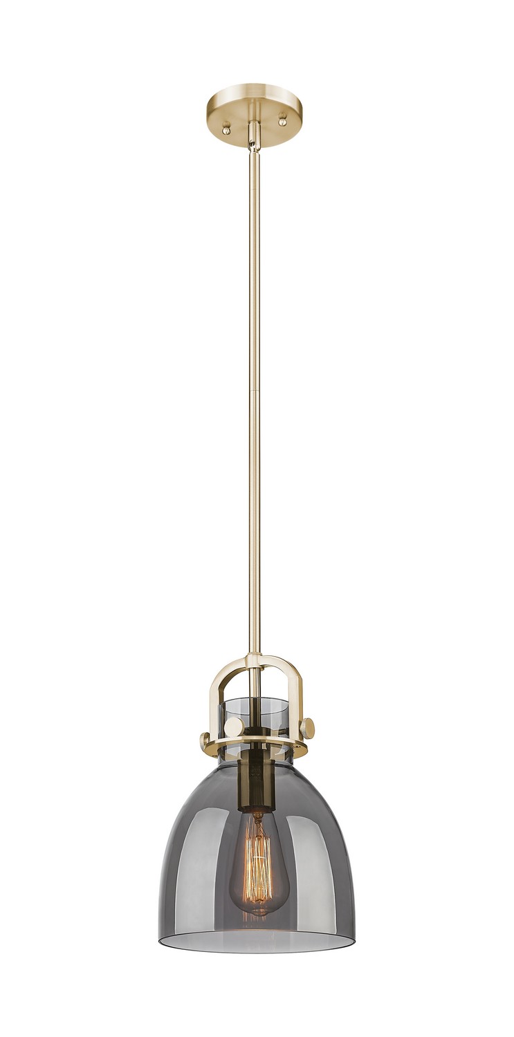 One Light Mini Pendant by Innovations - Downtown Urban Collection, Champagne Bronze Finish - 410-1SS-CB-G412-8SM