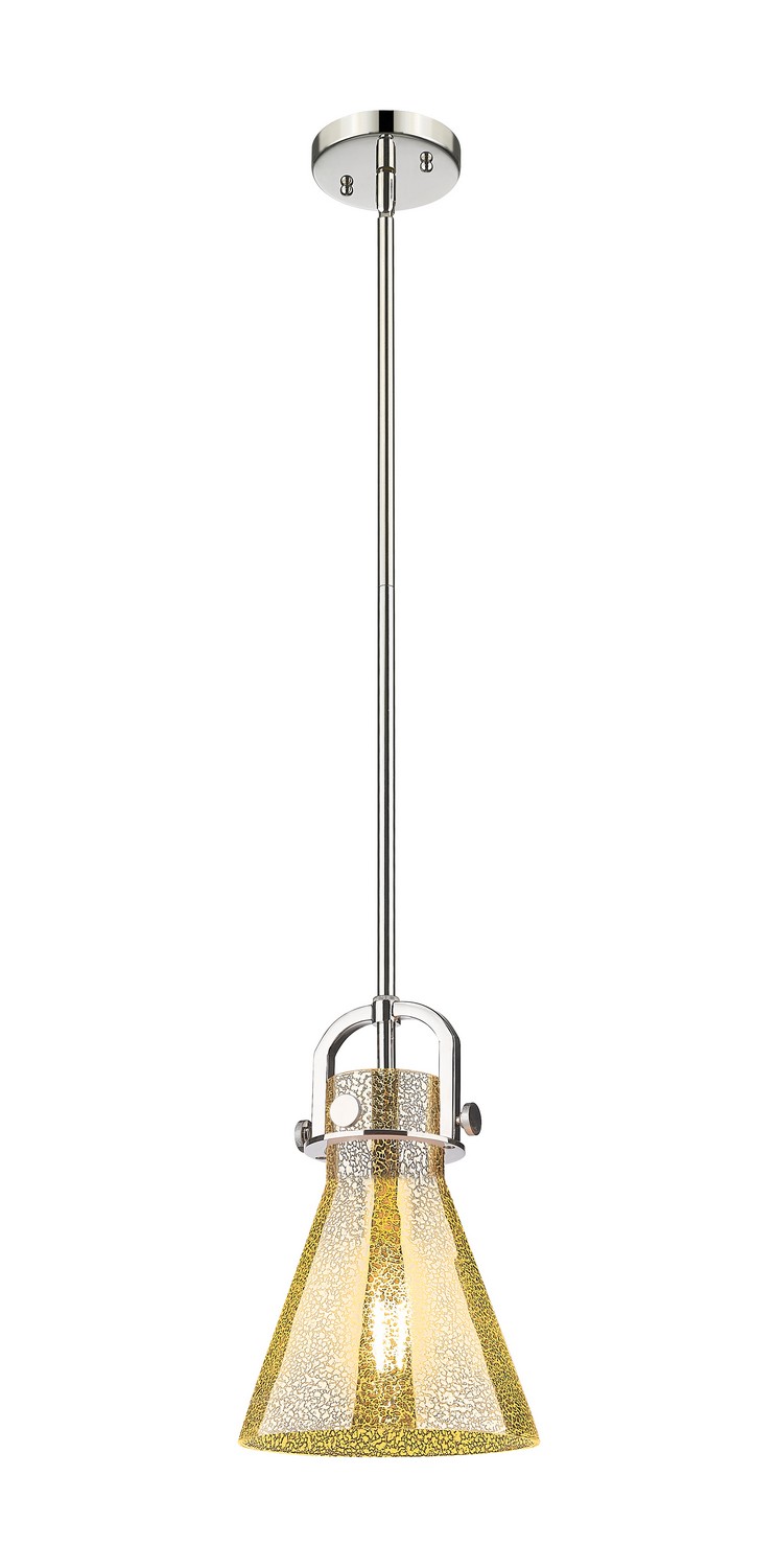 One Light Mini Pendant by Innovations - Downtown Urban Collection, Polished Nickel Finish - 410-1SS-PN-G411-8ME