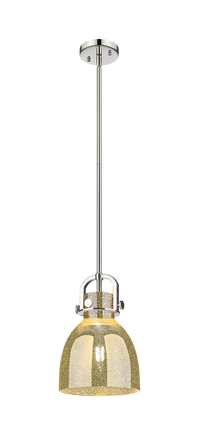 One Light Mini Pendant by Innovations - Downtown Urban Collection, Polished Nickel Finish - 410-1SS-PN-G412-8ME