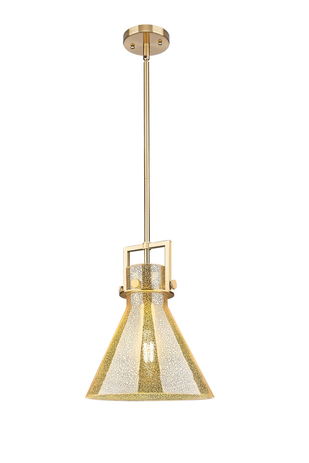One Light Mini Pendant by Innovations - Downtown Urban Collection, Champagne Bronze Finish - 411-1SM-CB-G411-12ME