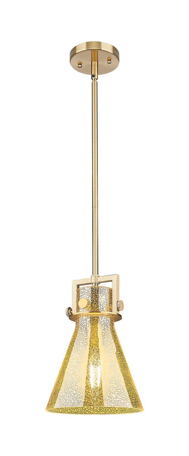 One Light Mini Pendant by Innovations - Downtown Urban Collection, Champagne Bronze Finish - 411-1SS-CB-G411-8ME