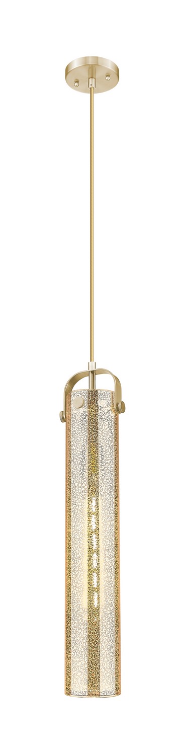 One Light Pendant by Innovations - Downtown Urban Collection, Champagne Bronze Finish - 413-1PS-CB-G413-1S-4ME