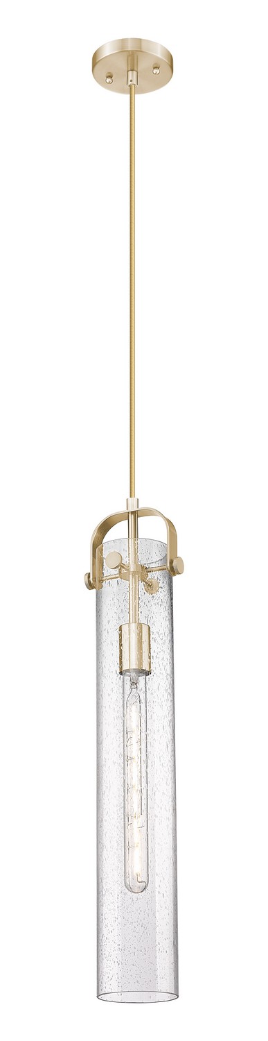 One Light Pendant by Innovations - Downtown Urban Collection, Champagne Bronze Finish - 413-1PS-CB-G413-1S-4SDY