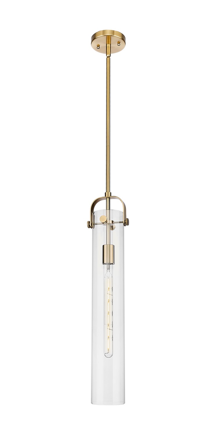 One Light Pendant by Innovations - Downtown Urban Collection, Champagne Bronze Finish - 413-1SS-CB-G413-1S-4CL