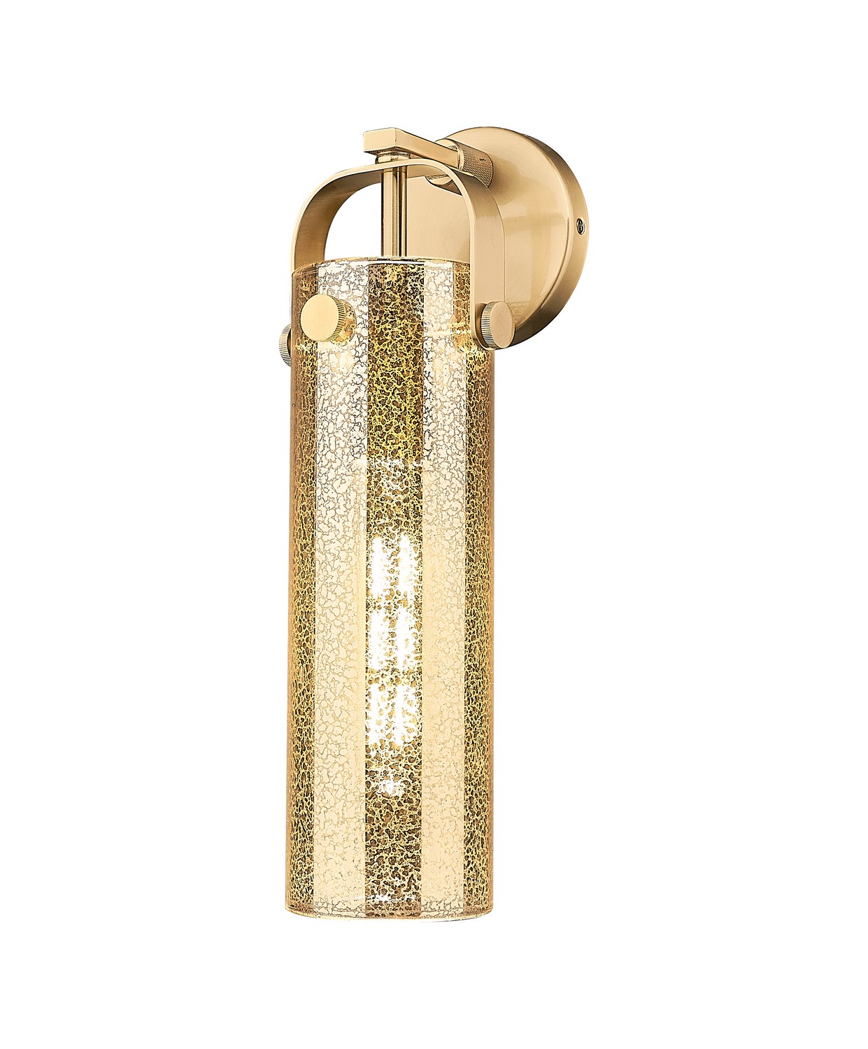 One Light Wall Sconce by Innovations - Downtown Urban Collection, Champagne Bronze Finish - 413-1W-CB-G413-1W-4ME