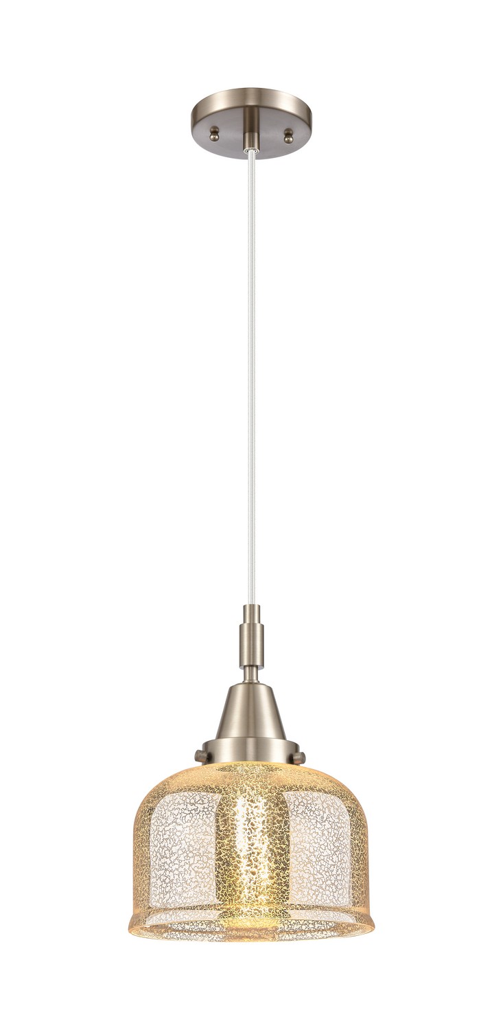 One Light Mini Pendant by Innovations - Caden Collection, Brushed Satin Nickel Finish - 447-1P-SN-G78