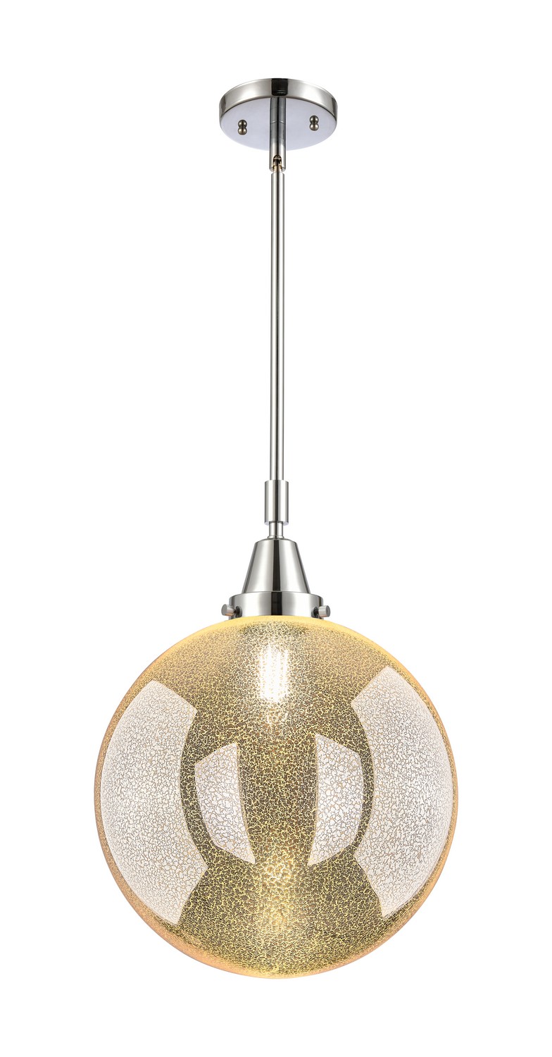 One Light Mini Pendant by Innovations - Caden Collection, Polished Chrome Finish - 447-1S-PC-G208-12