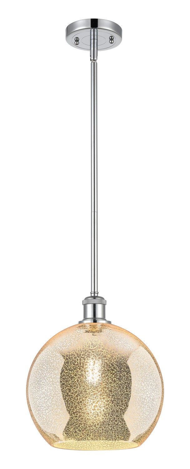 One Light Mini Pendant by Innovations - Ballston Collection, Polished Chrome Finish - 516-1S-PC-G128-10