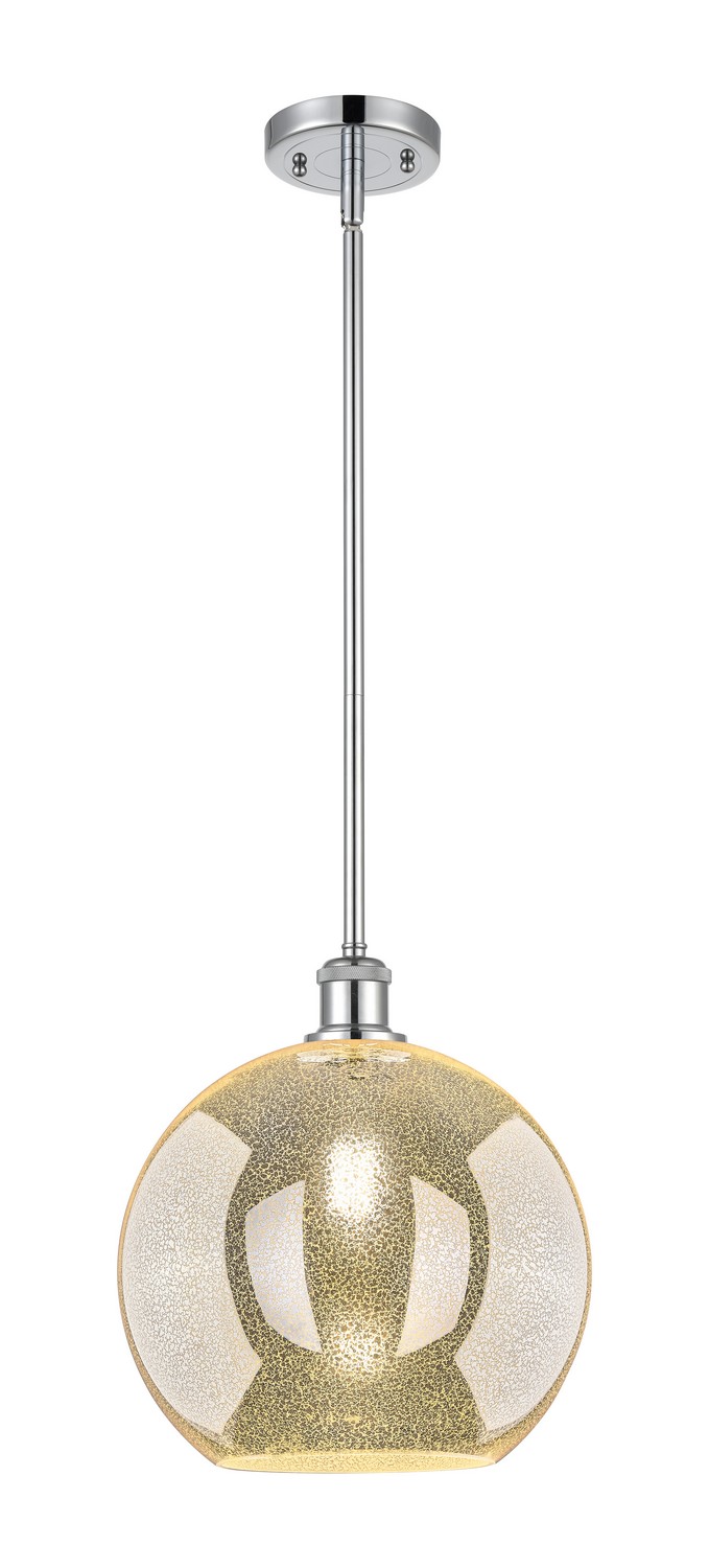 One Light Mini Pendant by Innovations - Ballston Collection, Polished Chrome Finish - 516-1S-PC-G128-12