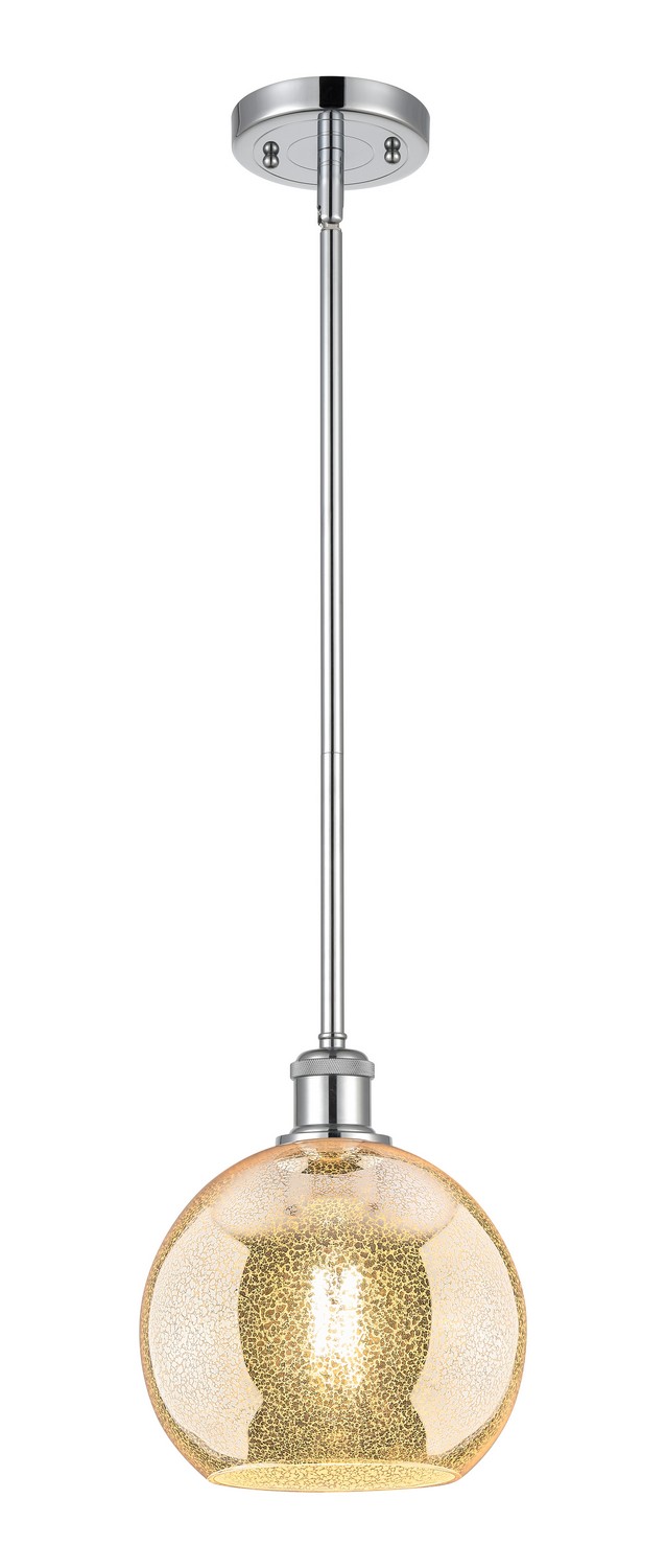 One Light Mini Pendant by Innovations - Ballston Collection, Polished Chrome Finish - 516-1S-PC-G128-8