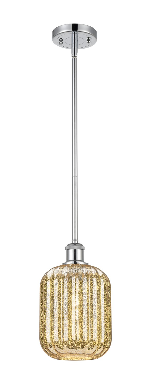 One Light Mini Pendant by Innovations - Ballston Collection, Polished Chrome Finish - 516-1S-PC-G460-7ME