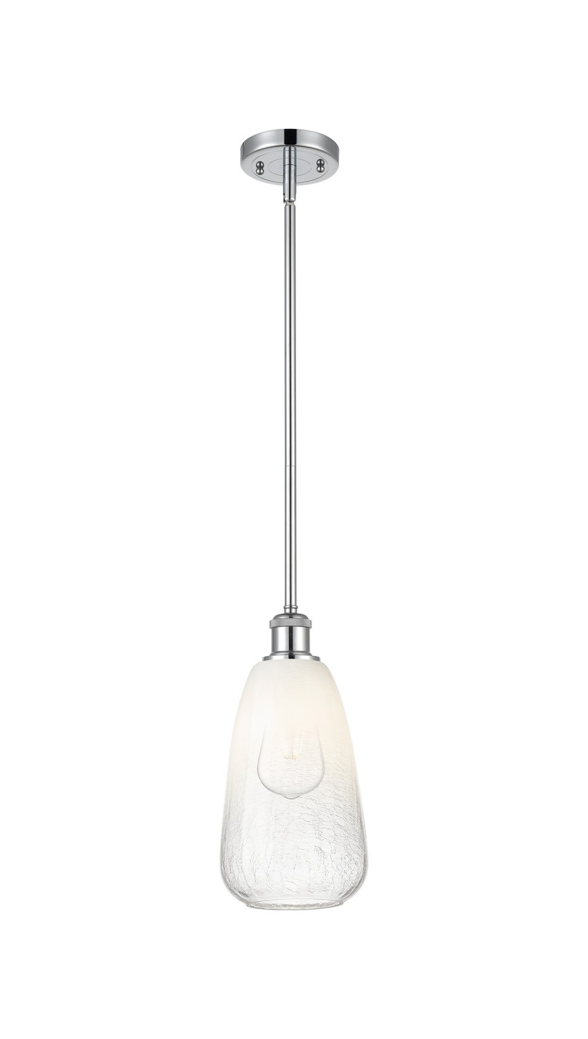 One Light Mini Pendant by Innovations - Ballston Collection, Polished Chrome Finish - 516-1S-PC-G480-6OP