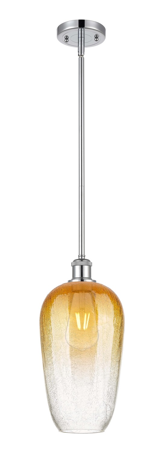 One Light Mini Pendant by Innovations - Ballston Collection, Polished Chrome Finish - 516-1S-PC-G484-7AM