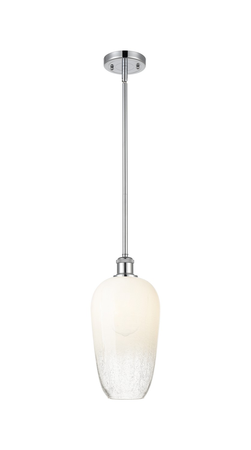 One Light Mini Pendant by Innovations - Ballston Collection, Polished Chrome Finish - 516-1S-PC-G484-7OP